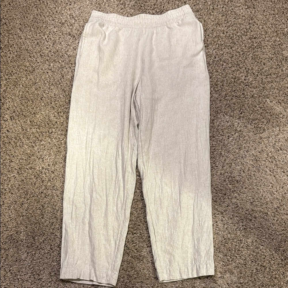 Light khaki Casual Pants